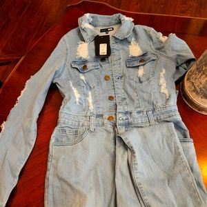 Jean jumpsuit